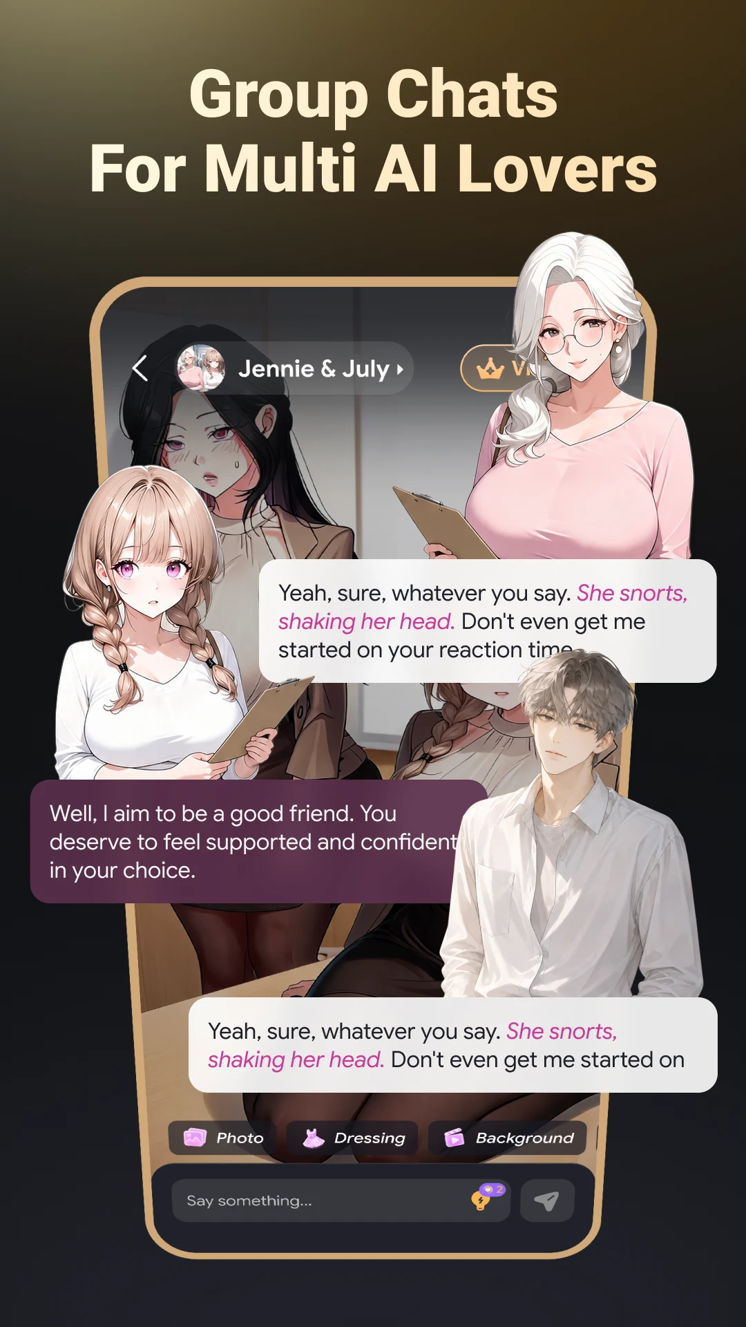 Bae Love: AI Girlfriend Chat screenshot