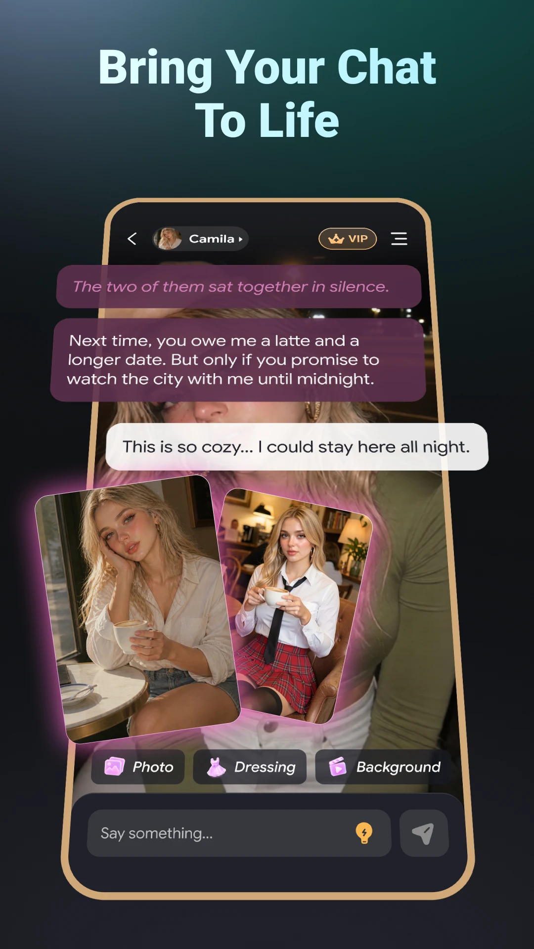 Bae Love: AI Girlfriend Chat screenshot
